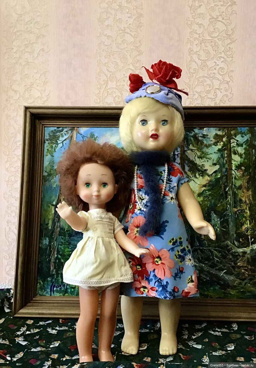 Белокожая красотка Маня советской эпохи . Моя поздняя кукольная любовь