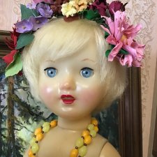 Белокожая красотка Маня советской эпохи . Моя поздняя кукольная любовь .