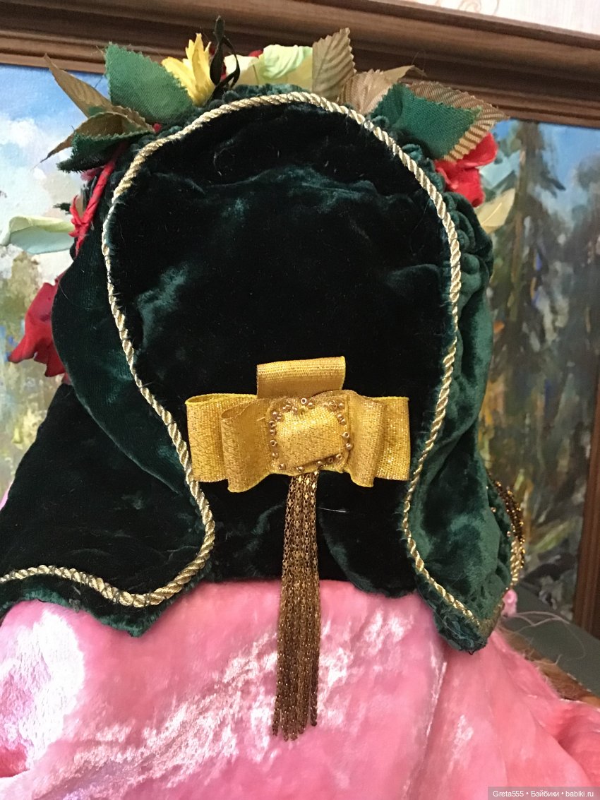 Маки среди зимы. Мой новый бонет "Флора" | Бэйбики Маки среди зимы. Мой новый бонет "Флора"