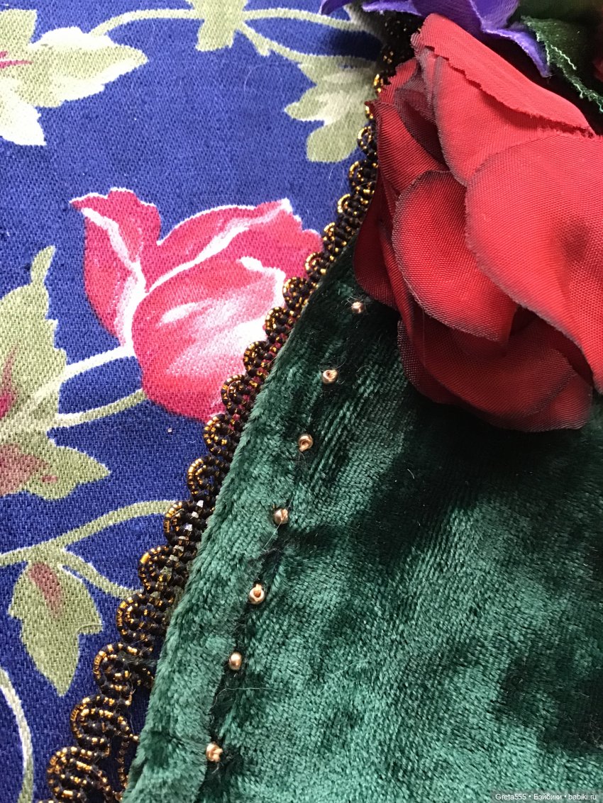 Маки среди зимы. Мой новый бонет "Флора" | Бэйбики Маки среди зимы. Мой новый бонет "Флора" (фото 2)