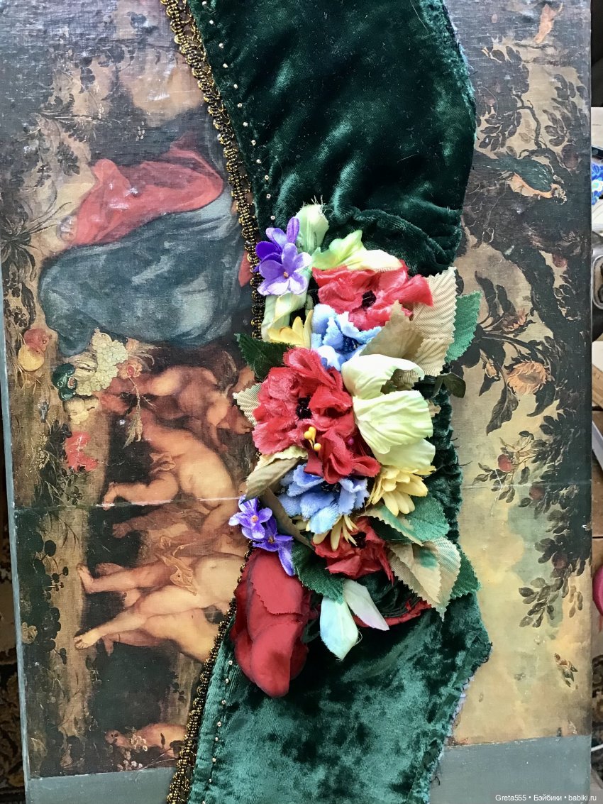 Маки среди зимы. Мой новый бонет "Флора" | Бэйбики Маки среди зимы. Мой новый бонет "Флора" (фото 4)