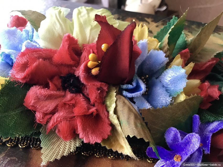 Маки среди зимы. Мой новый бонет "Флора" | Бэйбики Маки среди зимы. Мой новый бонет "Флора" (фото 7)