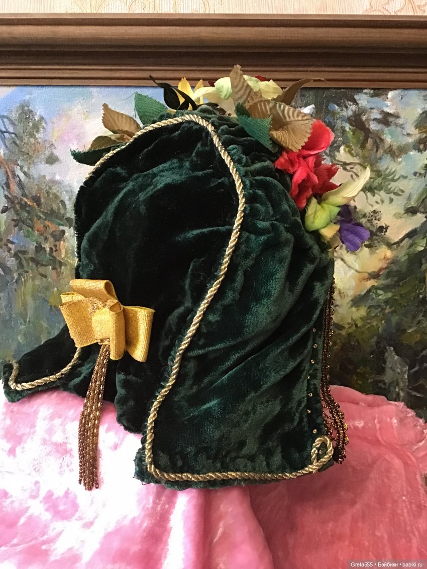 Маки среди зимы. Мой новый бонет "Флора" | Бэйбики Маки среди зимы. Мой новый бонет "Флора"