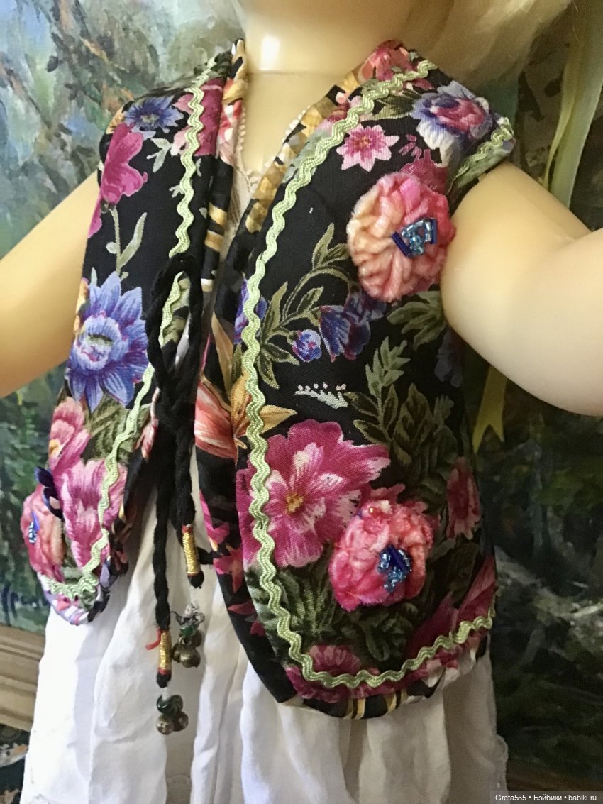 Душегрея для любимой лебедушки - часть вторая