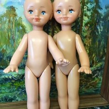 « Двое из ларца !» или уникальное рождение новых кукол Ссср