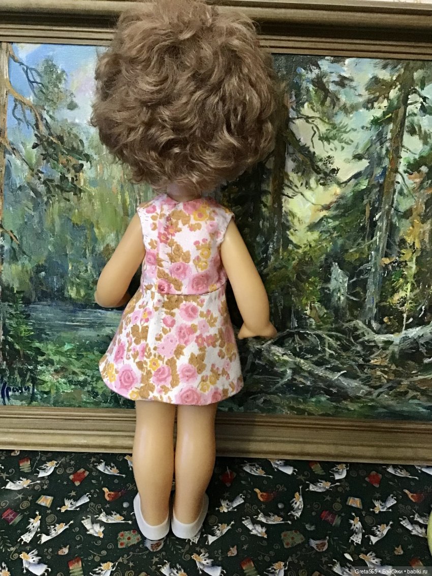 Голова становится куклой .Превращение в бабочку , часть вторая