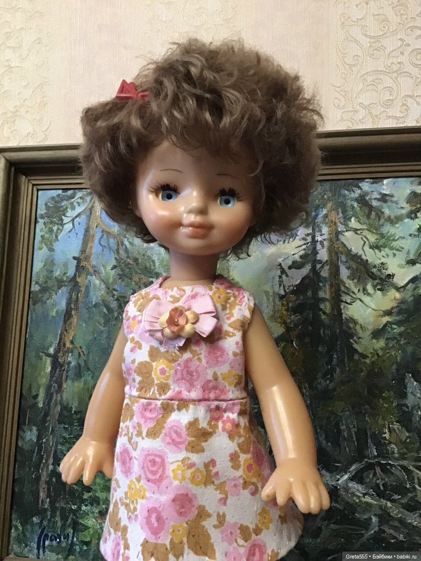 Голова становится куклой .Превращение в бабочку , часть вторая