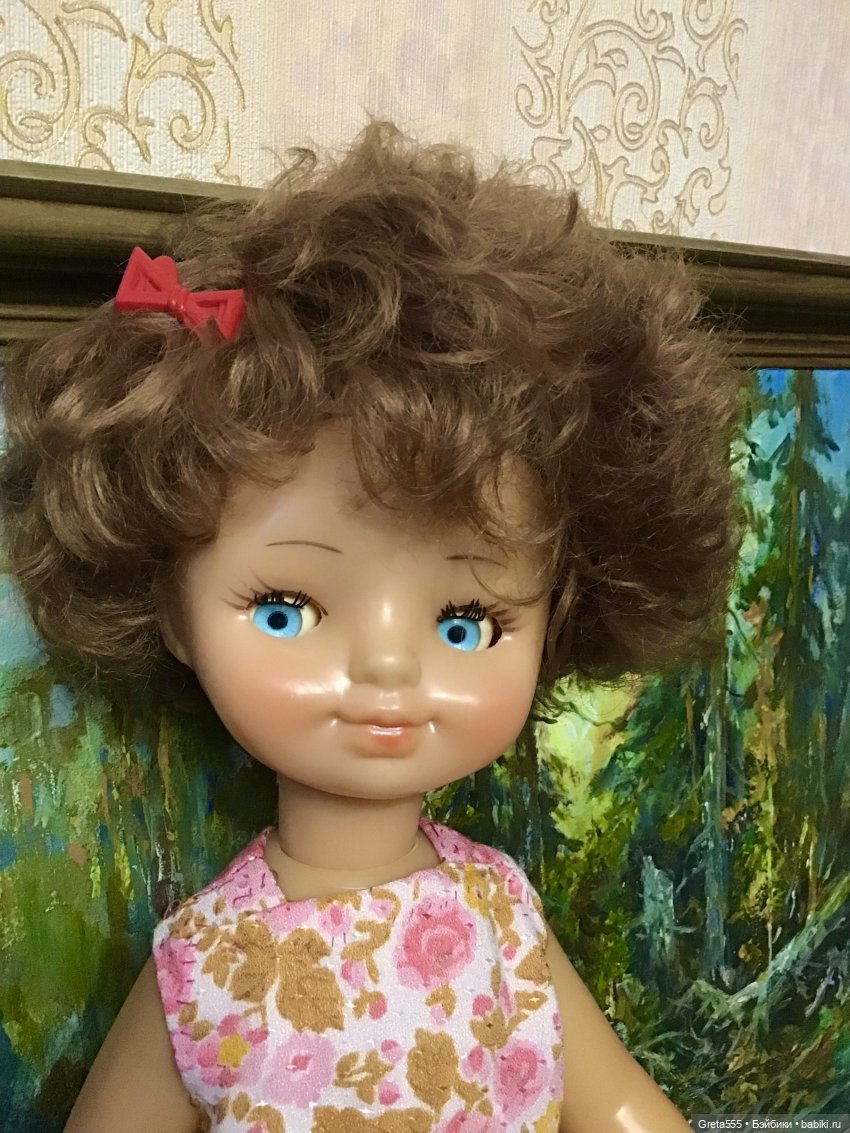 Голова становится куклой .Превращение в бабочку , часть вторая (фото 9)