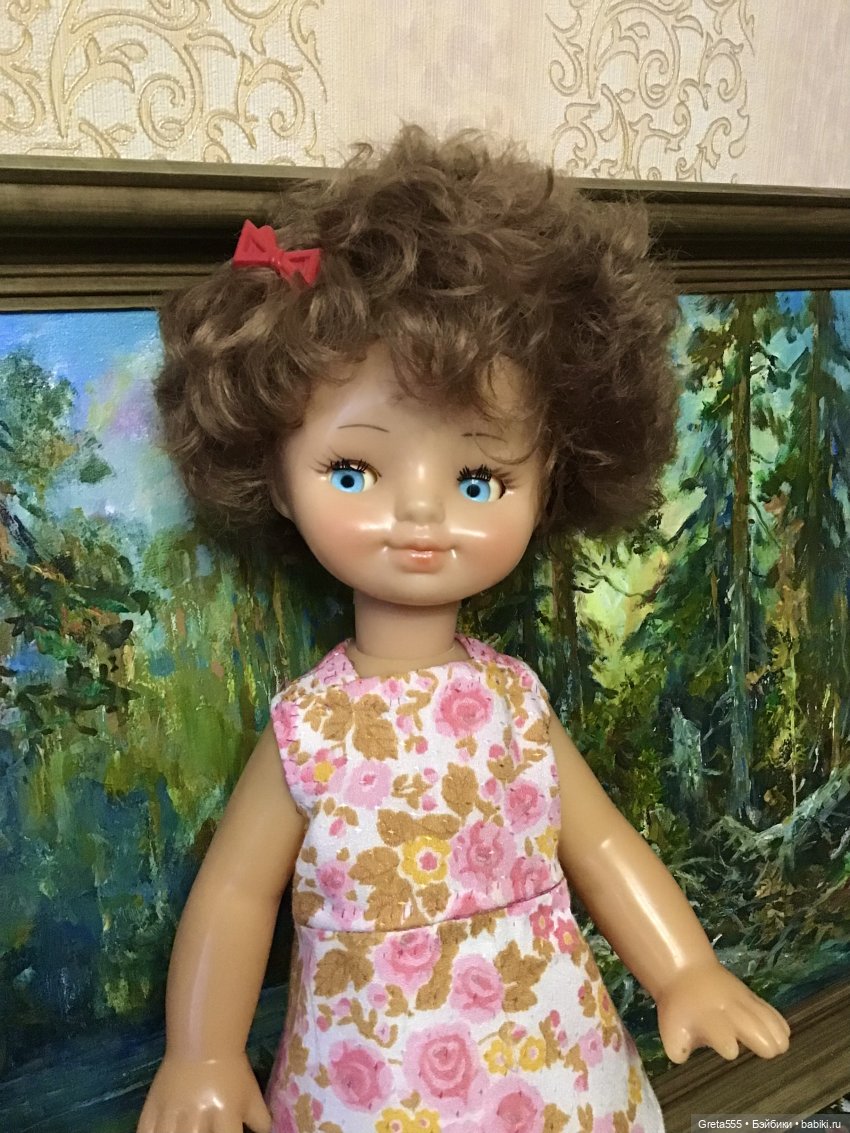 Голова становится куклой .Превращение в бабочку , часть вторая