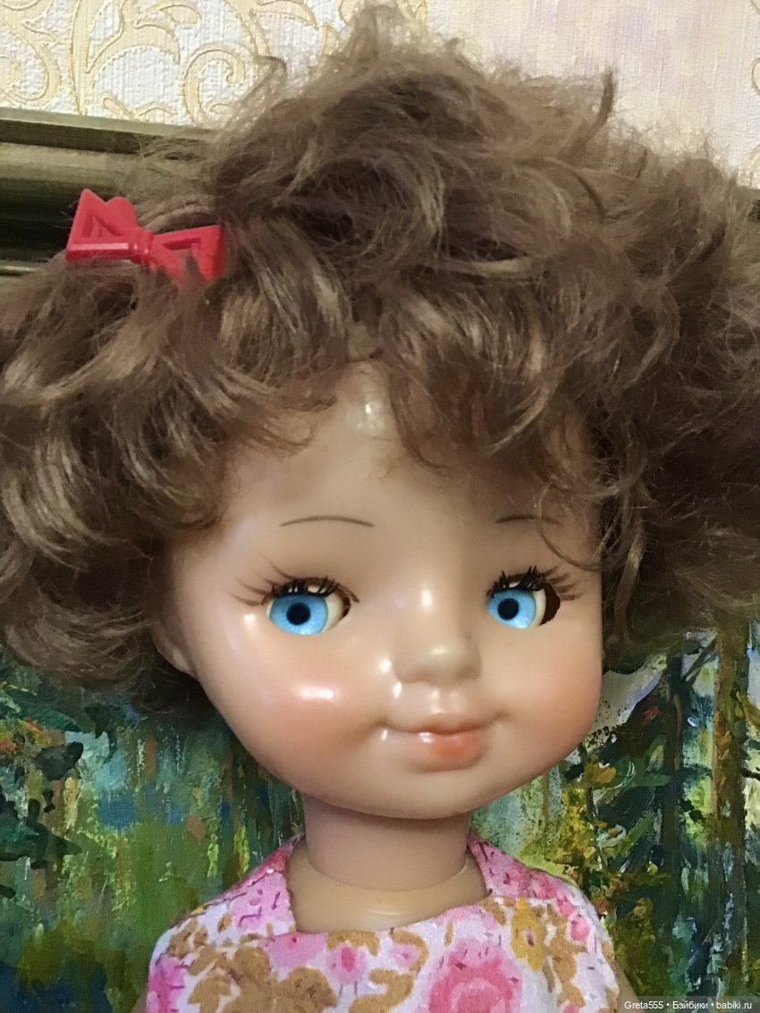 Голова становится куклой .Превращение в бабочку , часть вторая