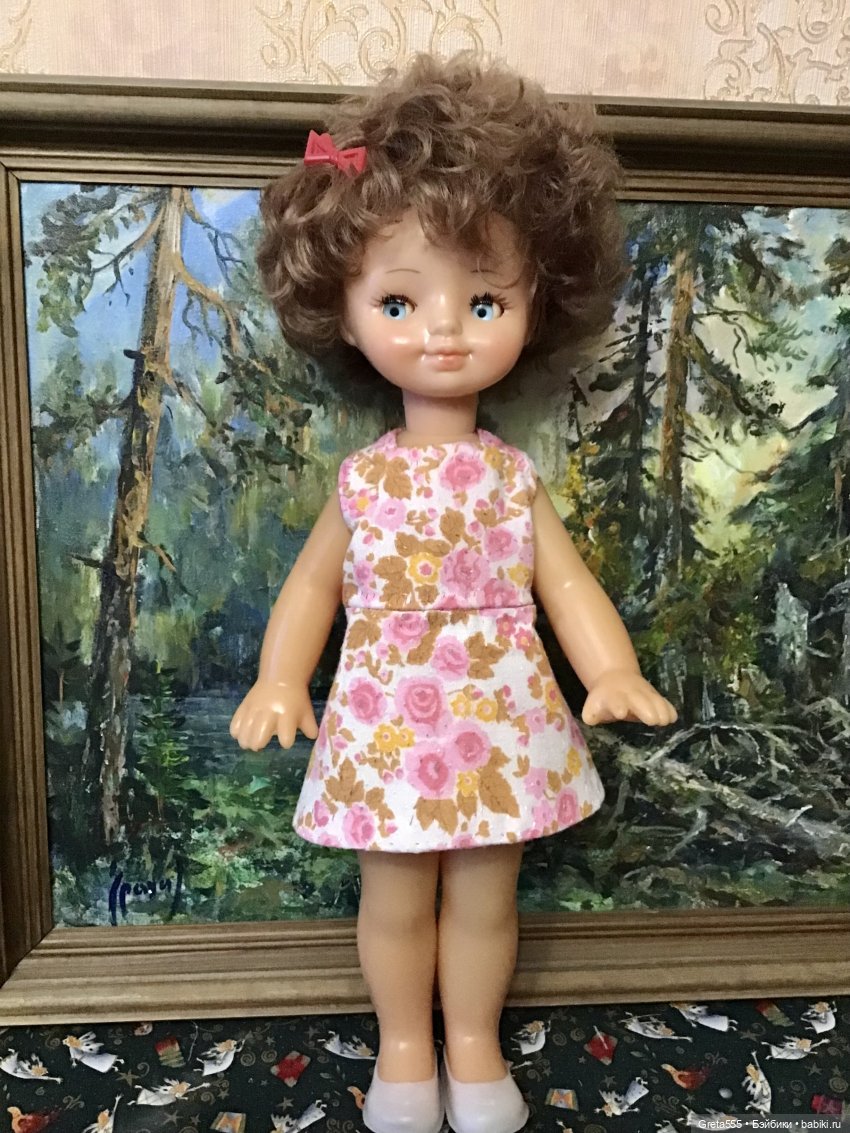 Голова становится куклой .Превращение в бабочку , часть вторая