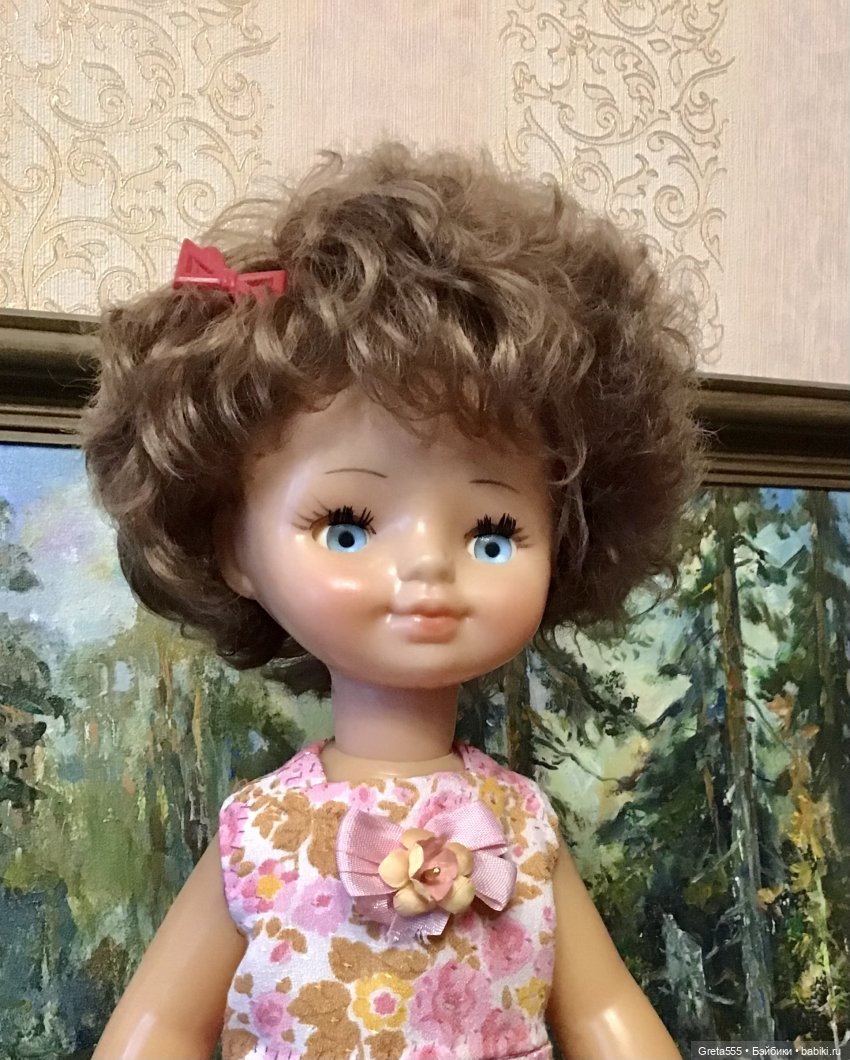 Голова становится куклой .Превращение в бабочку , часть вторая