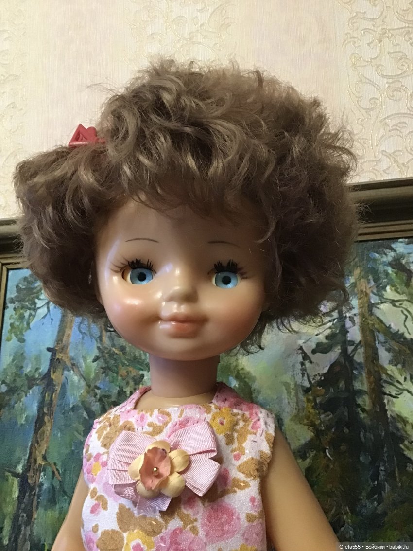 Голова становится куклой .Превращение в бабочку , часть вторая