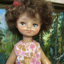 Голова становится куклой .Превращение в бабочку , часть вторая .