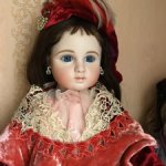 Бархатные кокетки с элементами вышивки , для рукоделия