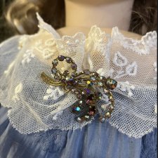 Волшебная брошь , кристаллы Борреаль , старая Чехия