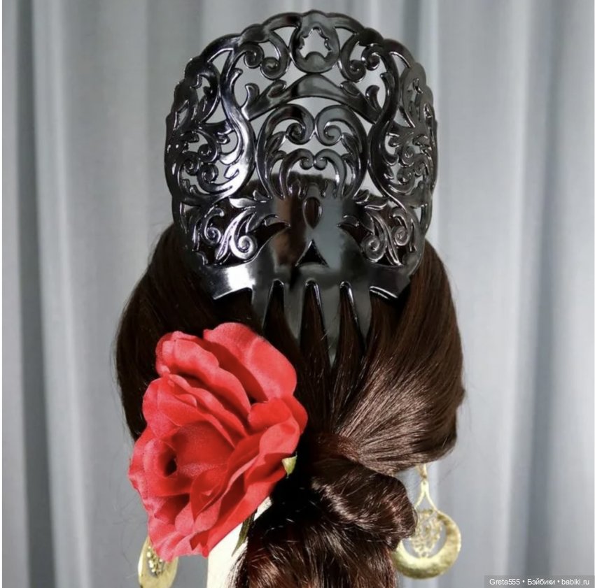 « Пейнета - черепаховый гребень « - мой первый бонет в этом году (фото 5)