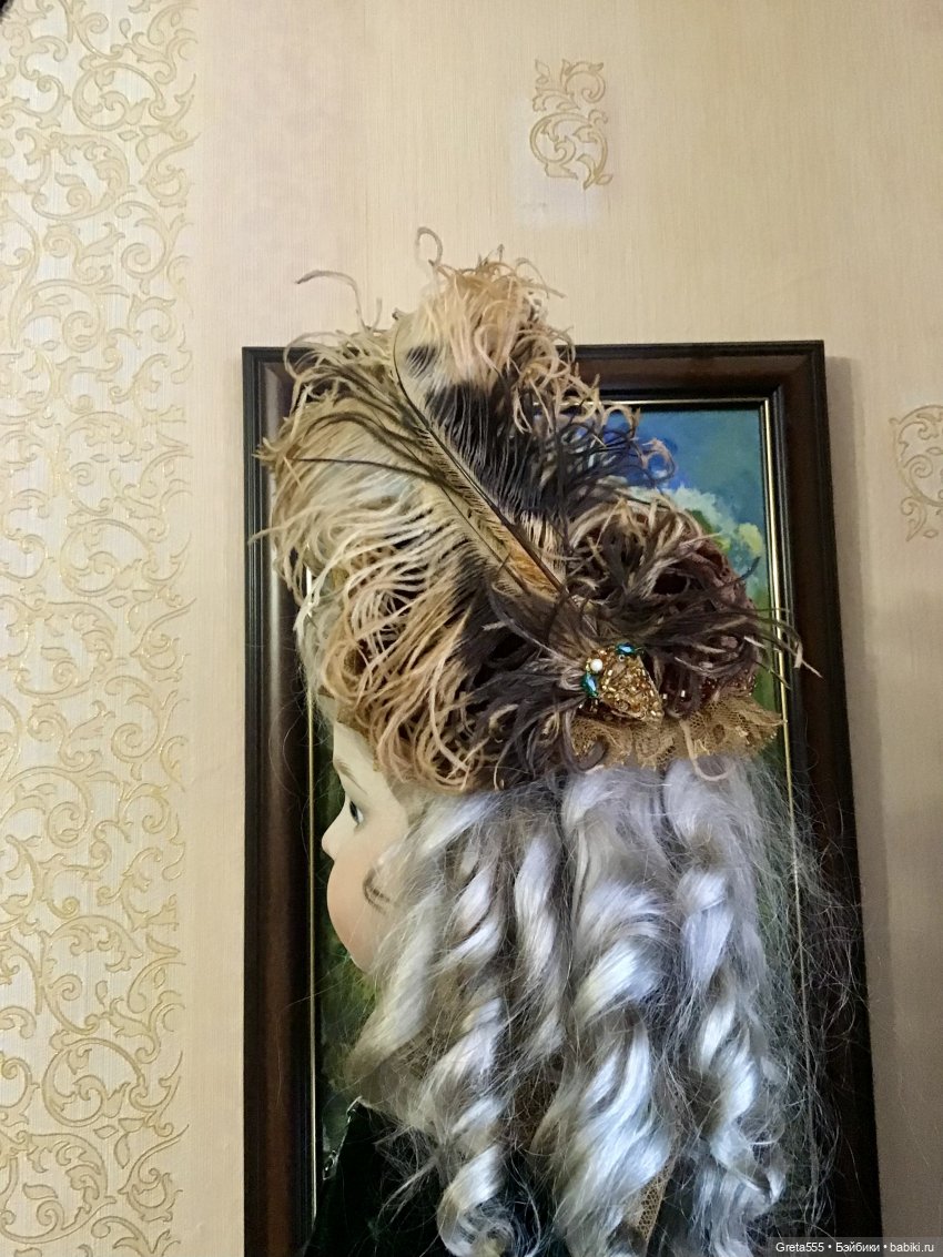 « Пейнета - черепаховый гребень « - мой первый бонет в этом году