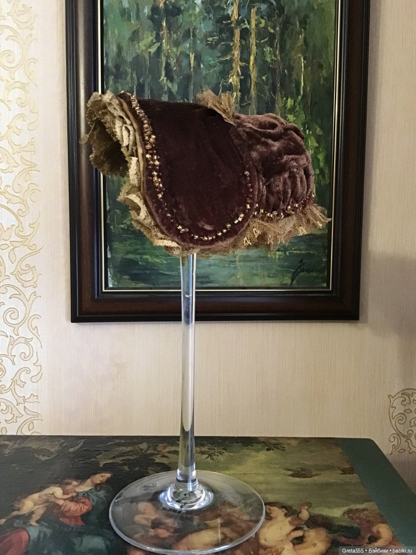 « Пейнета - черепаховый гребень « - мой первый бонет в этом году