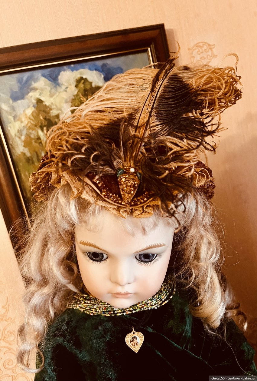 « Пейнета - черепаховый гребень « - мой первый бонет в этом году