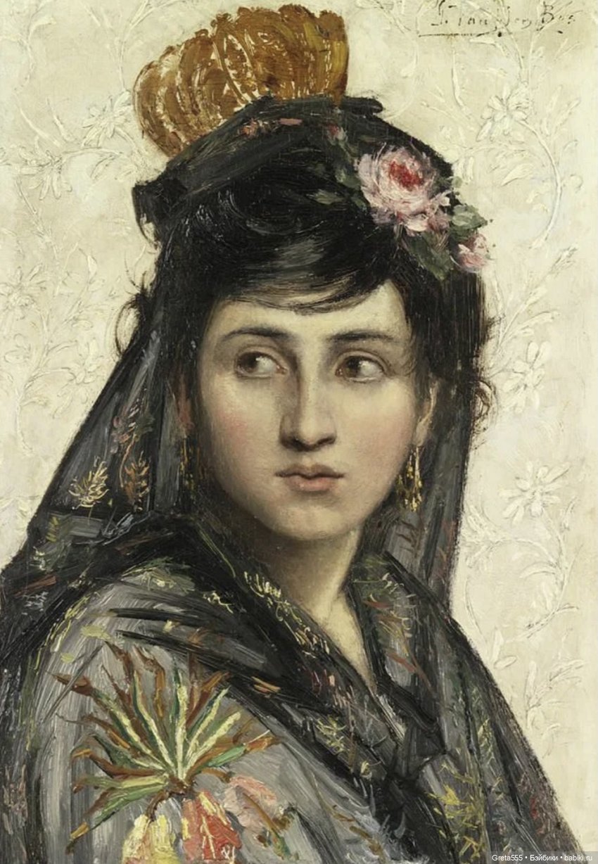 « Пейнета - черепаховый гребень « - мой первый бонет в этом году