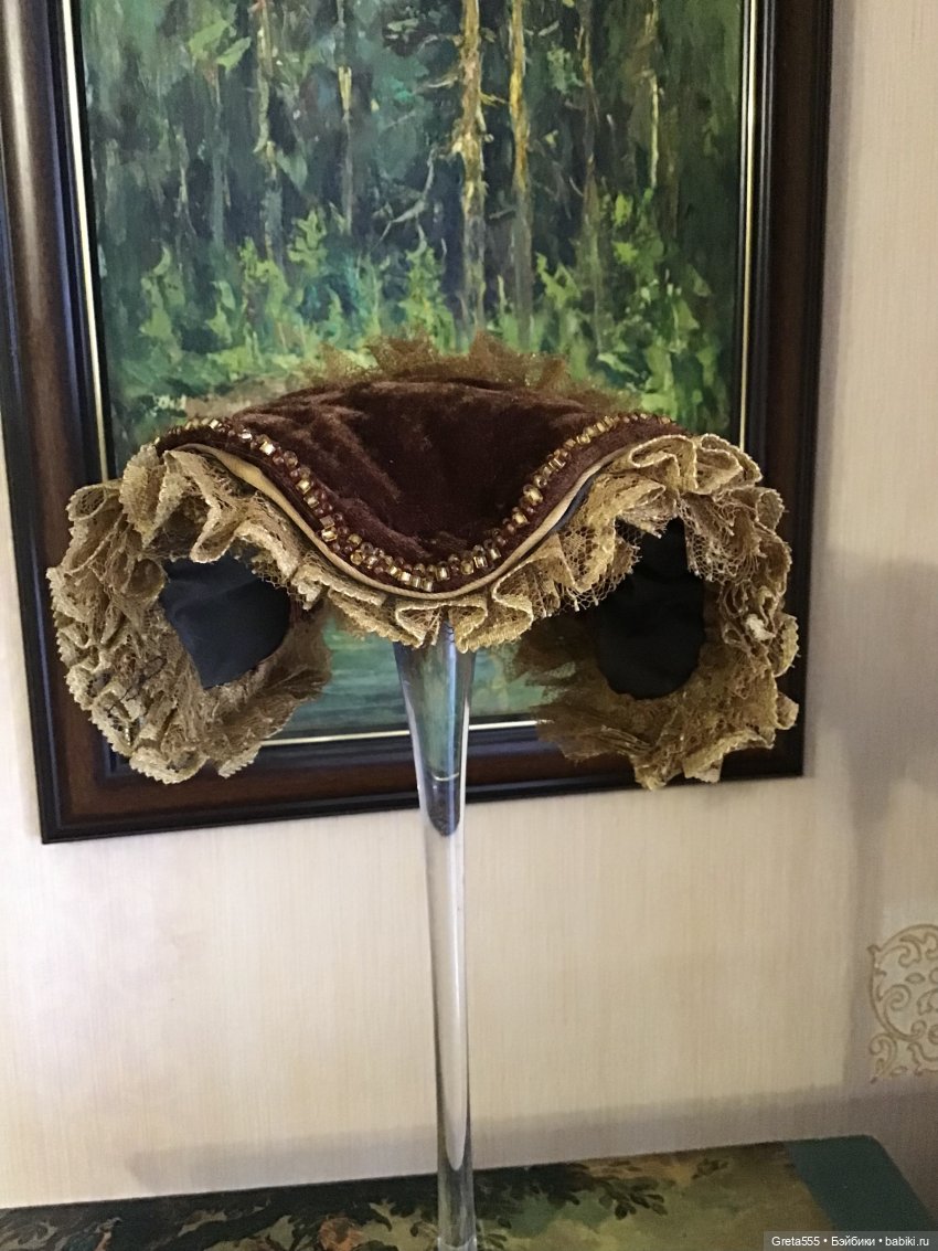 « Пейнета - черепаховый гребень « - мой первый бонет в этом году