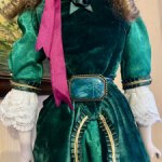 Брошь из люцита , 60-е года , для декора кукол или в коллекцию