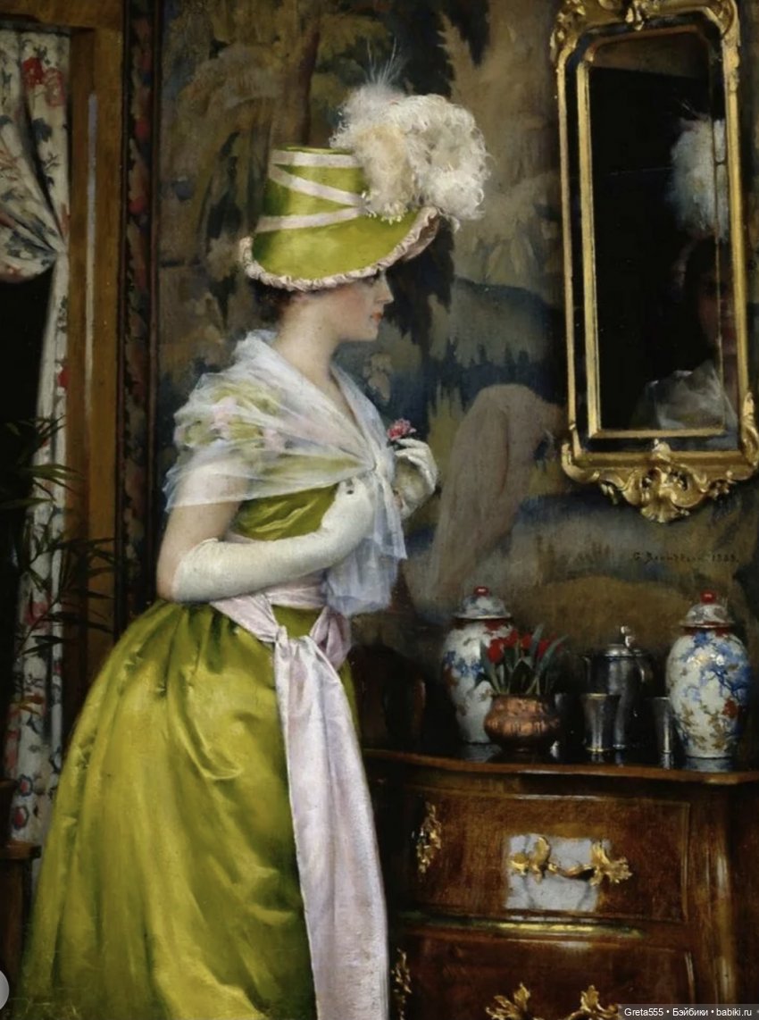 В преддверии весны : мой новый бонет в волшебном , обновляющем цвете « Шартрез « (фото 9)