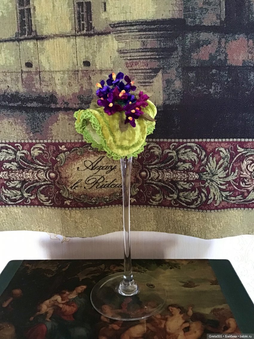 В преддверии весны : мой новый бонет в волшебном , обновляющем цвете « Шартрез «