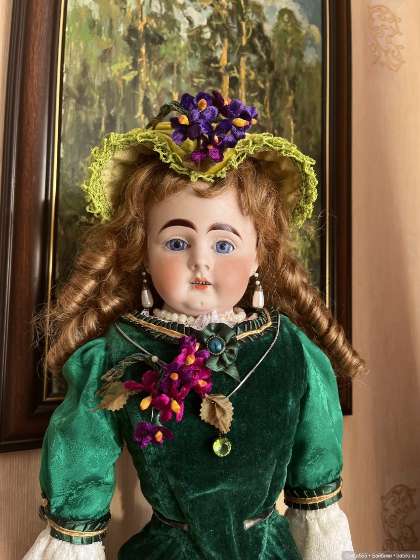 В преддверии весны : мой новый бонет в волшебном , обновляющем цвете « Шартрез «