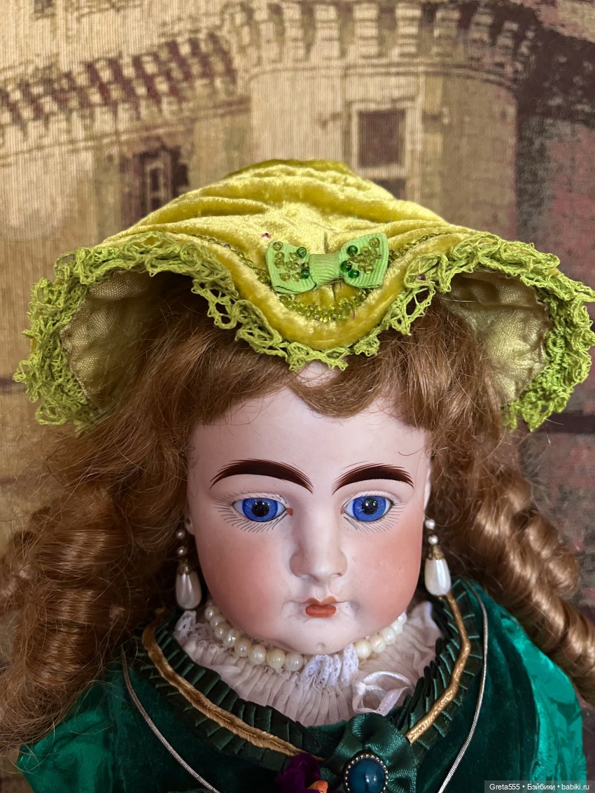 В преддверии весны : мой новый бонет в волшебном , обновляющем цвете « Шартрез «