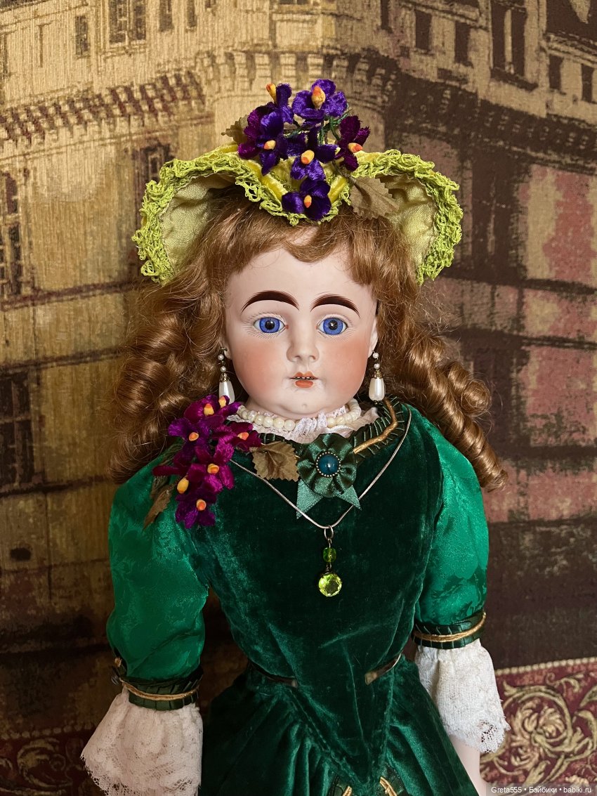 В преддверии весны : мой новый бонет в волшебном , обновляющем цвете « Шартрез « (фото 2)