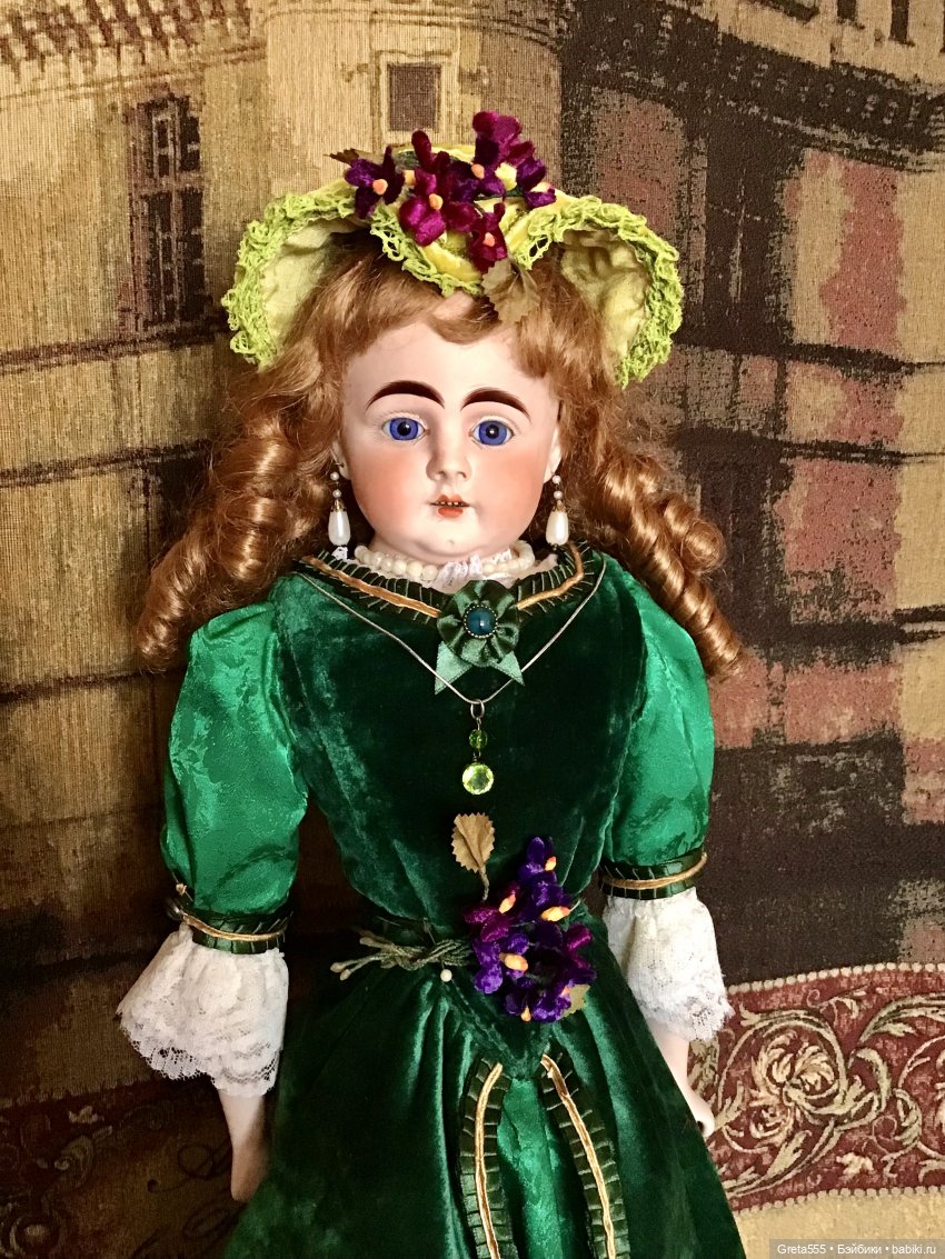 В преддверии весны : мой новый бонет в волшебном , обновляющем цвете « Шартрез «