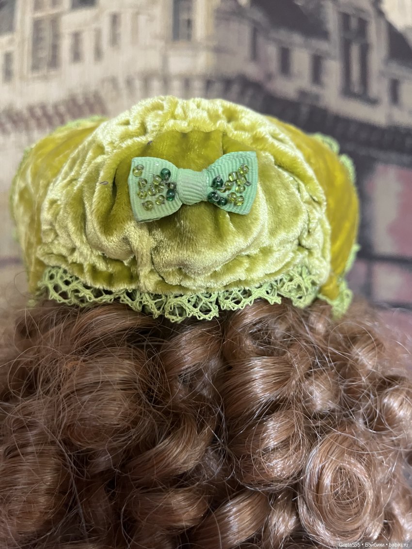 В преддверии весны : мой новый бонет в волшебном , обновляющем цвете « Шартрез «