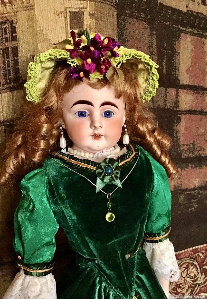 В преддверии весны : мой новый бонет в волшебном , обновляющем цвете « Шартрез «