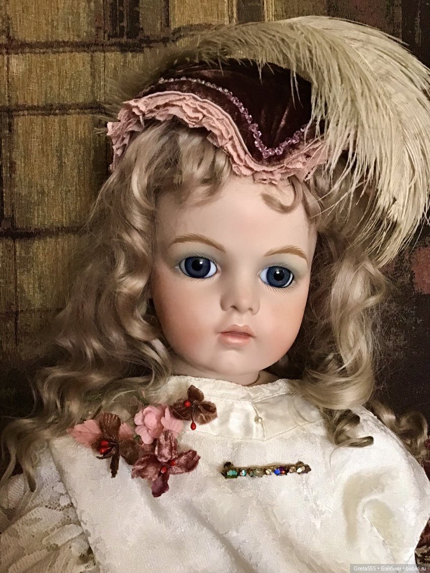 Моя новая работа , по выкройке « Мария Стюарт» , в мягких коричнево- розовых тонах (фото 9)