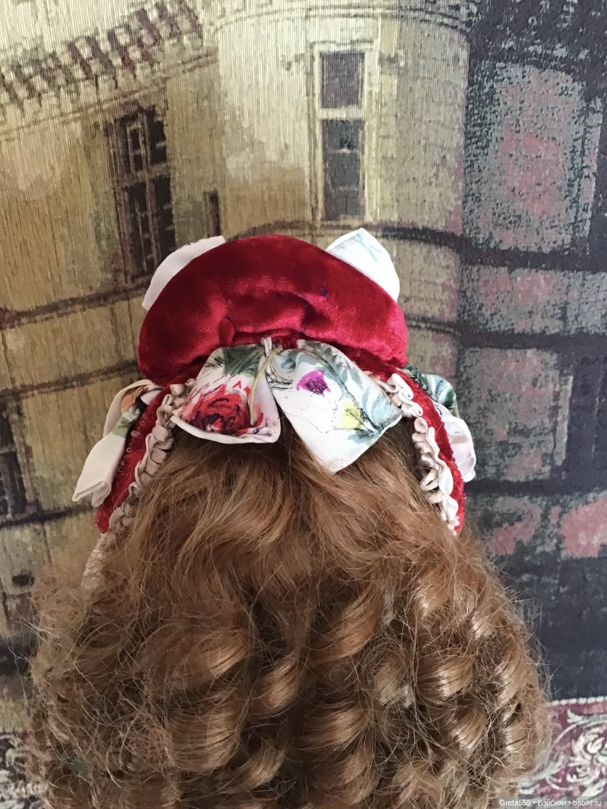 Бонет « Карминная Роза 🌹 « - всепобеждающая сила женственности