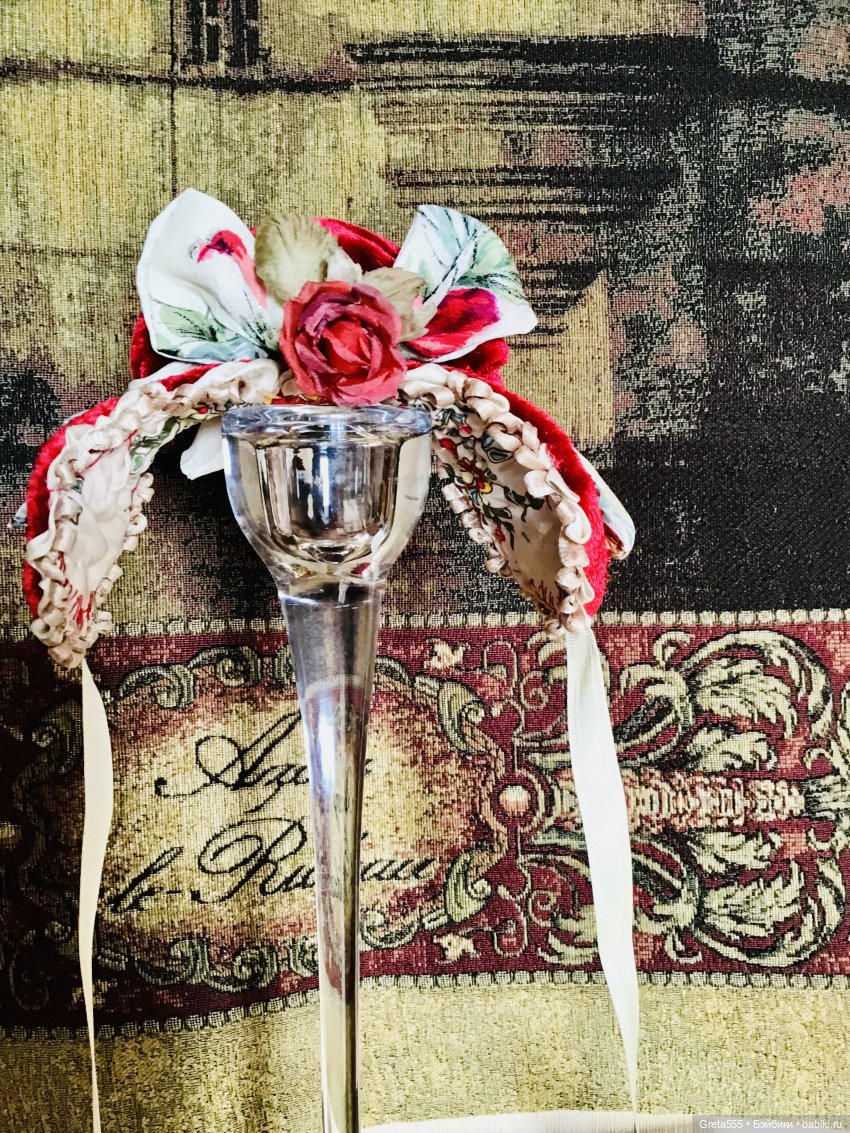 Бонет « Карминная Роза 🌹 « - всепобеждающая сила женственности