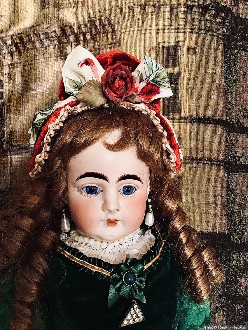 Бонет « Карминная Роза 🌹 « - всепобеждающая сила женственности (фото 9)