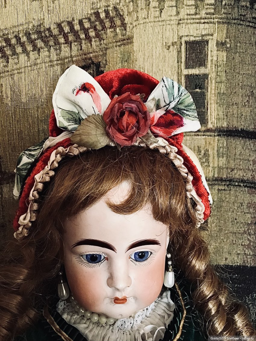 Бонет « Карминная Роза 🌹 « - всепобеждающая сила женственности