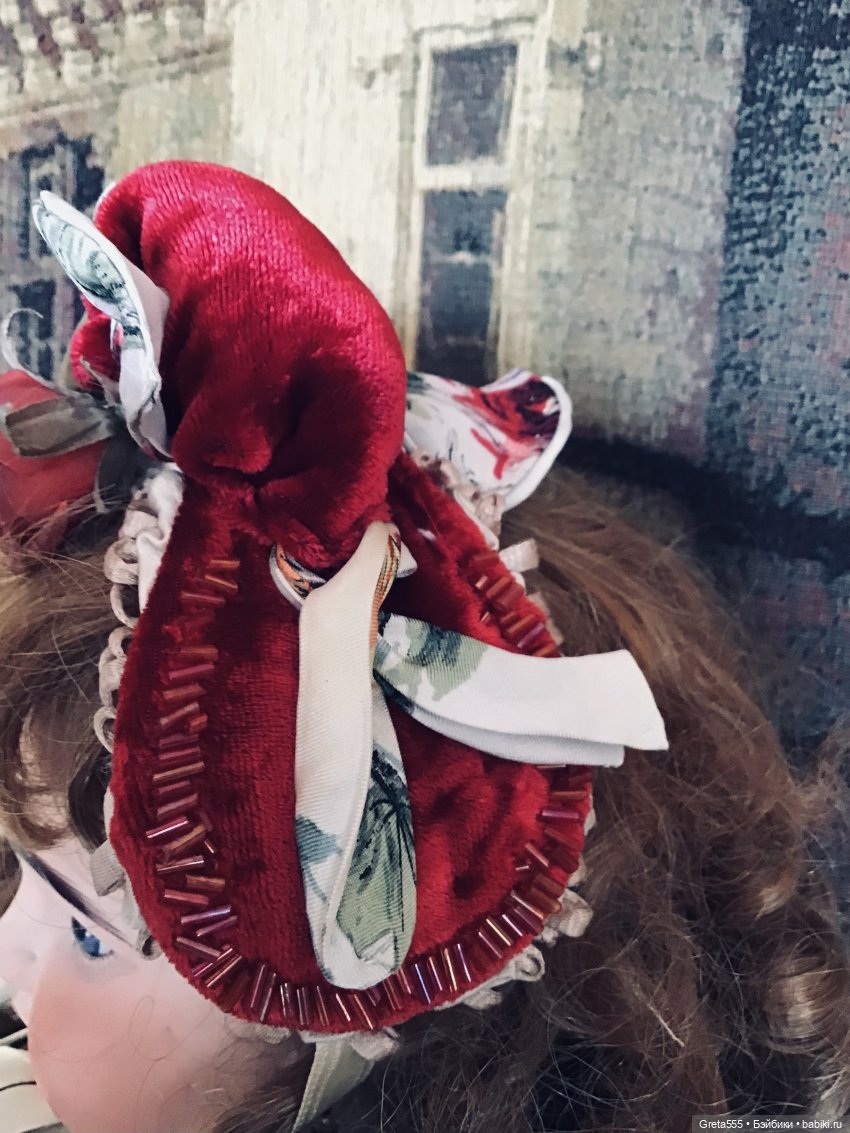 Бонет « Карминная Роза 🌹 « - всепобеждающая сила женственности