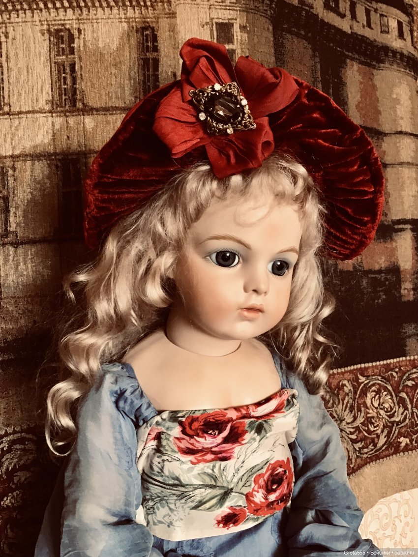 Красный прекрасный хамелеон - мой новый бонет