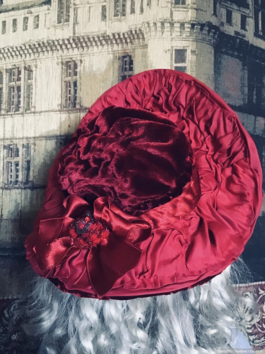 Красный прекрасный хамелеон - мой новый бонет