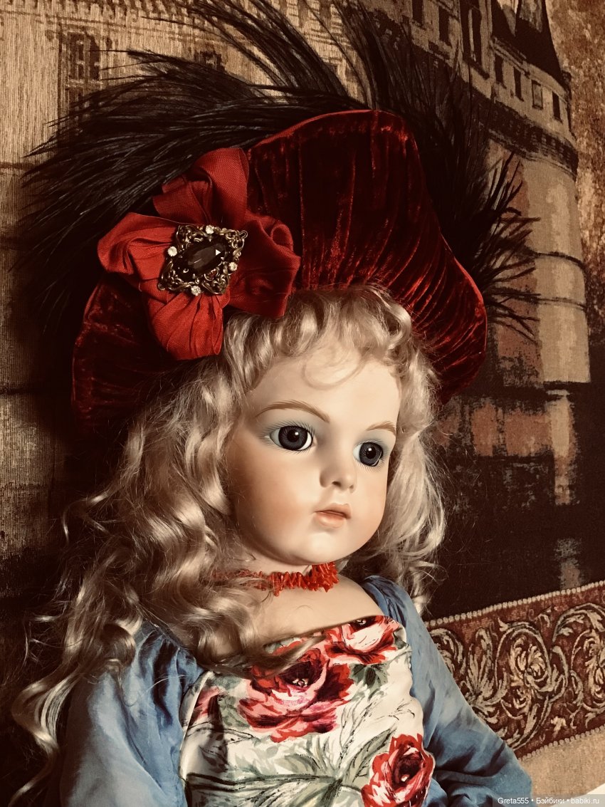 Красный прекрасный хамелеон - мой новый бонет (фото 8)