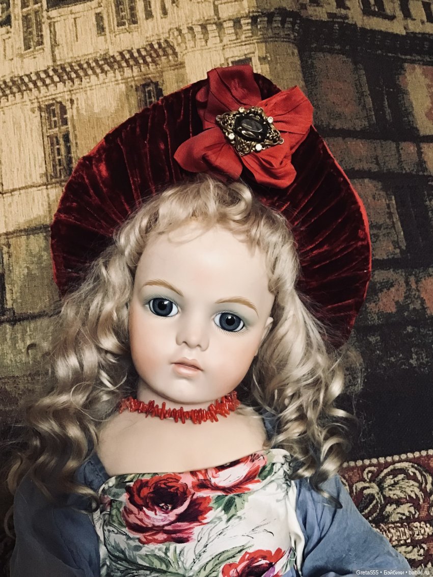 Красный прекрасный хамелеон - мой новый бонет