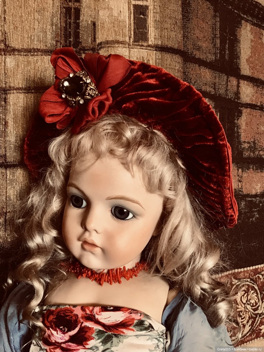 Красный прекрасный хамелеон - мой новый бонет (фото 3)