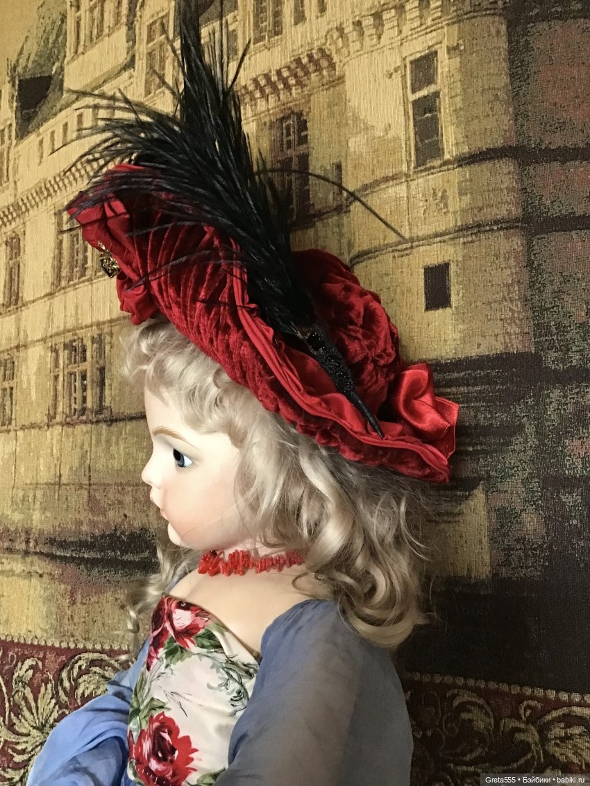 Красный прекрасный хамелеон - мой новый бонет