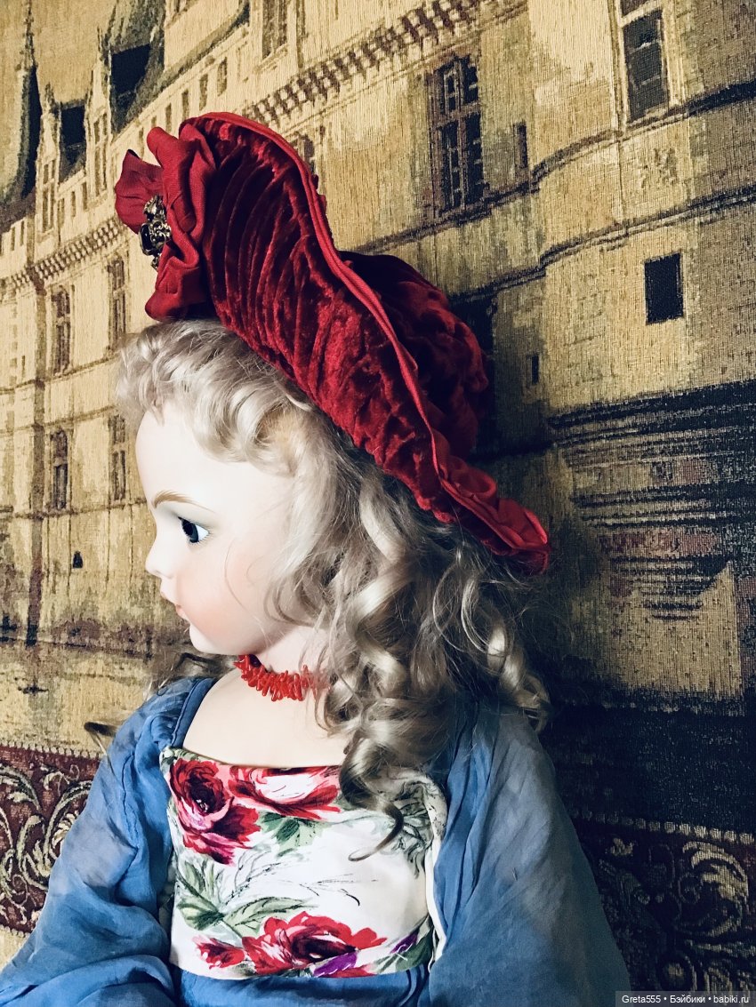 Красный прекрасный хамелеон - мой новый бонет