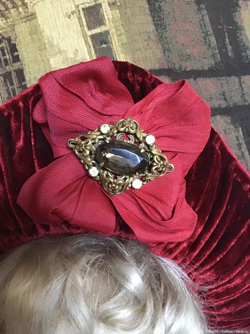 Красный прекрасный хамелеон - мой новый бонет