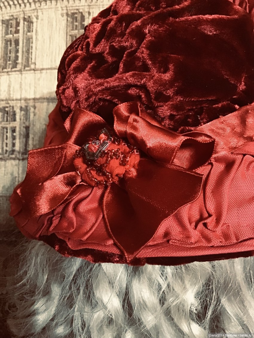 Красный прекрасный хамелеон - мой новый бонет